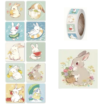 Bunny Stickers - Roll of 50's